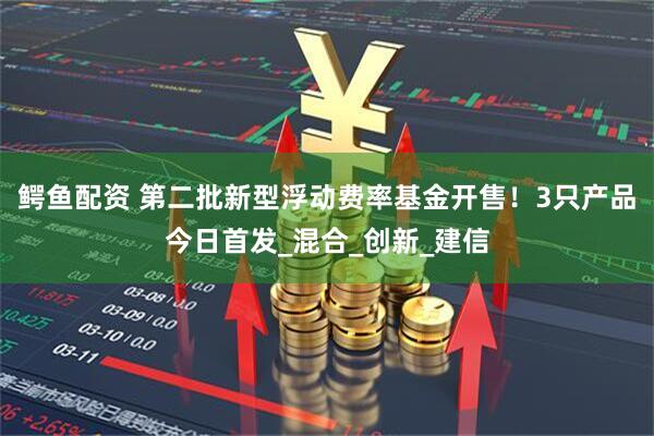 鳄鱼配资 第二批新型浮动费率基金开售！3只产品今日首发_混合_创新_建信