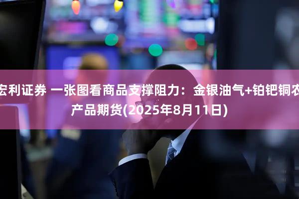 宏利证券 一张图看商品支撑阻力：金银油气+铂钯铜农产品期货(2025年8月11日)